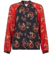 Brand new Monsoon Jane Printed Bomber Jacket size UK18/20 EU46/48 Postage included