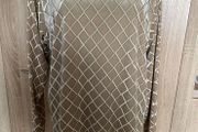 Paris Collection beige velour long sleeve top size UK18/20 EU46/48 Perfect condition Postage included