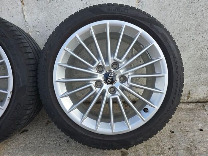 Genuine Audi 17" Alloy Wheels & Pirelli Cinturato P7 Tyres (225/45/R17)