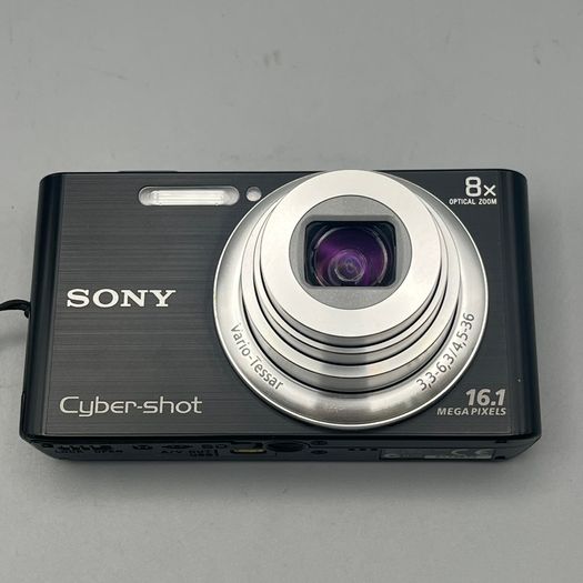 Sony Cyber-shot DSC-W730 16.1MP Digital Camera Black - Full Kit