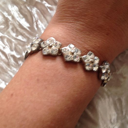 Vintage Diamonte Bracelet
