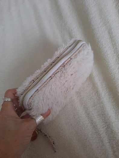 fluffy river island purse