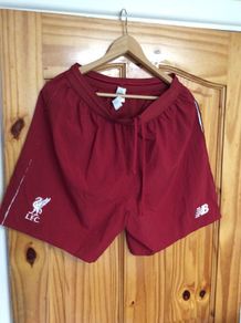 Liverpool FC. Official New Balance Mens Home Shorts. Collect In Dublin Or Receive Via Post.