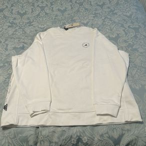 Stella McCartney White Oversized Sweatshirt UK Medium BNWT