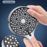 Shower Head and Hose 1.6M - 110mm Large Powerful Flow Shower Hose and Head High Pressure 6 Modes Pressure Boosting Handheld Showerhead for Low Water Pressure Electric Shower Head,Chrome Image 5