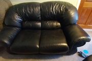 2 seater leather sofa