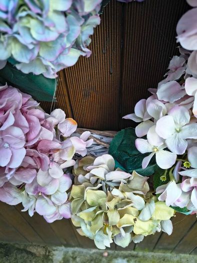 Hydrangea wreath