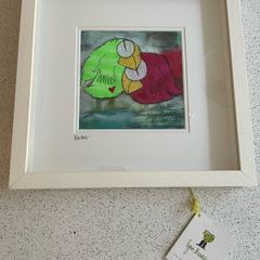 Lynn Kenny original art work framed