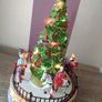 Christmas Light Up Merry Go Round Image 8