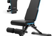 Weight Bench, 990 LBS/450KG Foldable Weight Benches for Home Gym, Adjustable Weight Bench with 72 Training Angles, Incline Bench Press for Full Body