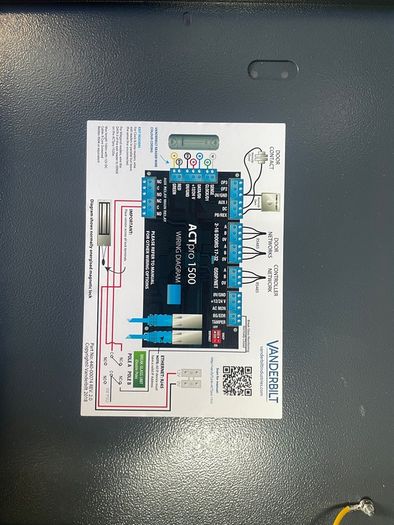 ACT 1000 1500 1520 1520e Access  Control Panel