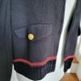 M&S black & red cardigan, Size 12 Image 3