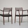 Vintage Danish Mahogany Carver Armchair Model 62 by Niels Otto Moller, 1960s Image 3