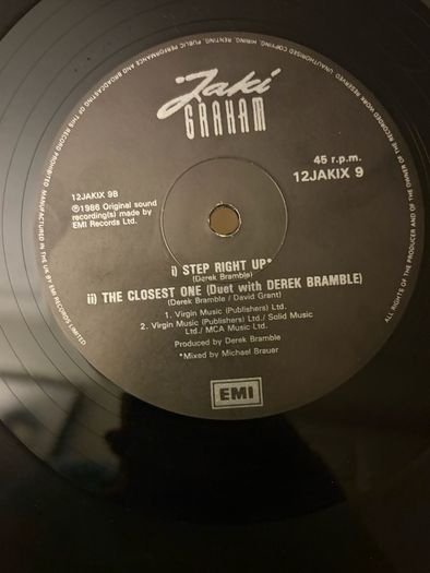 Jaki Graham The Megamix Original 1986 UK 12inch