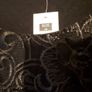 New black lace top no sleeves tag attached Image 3