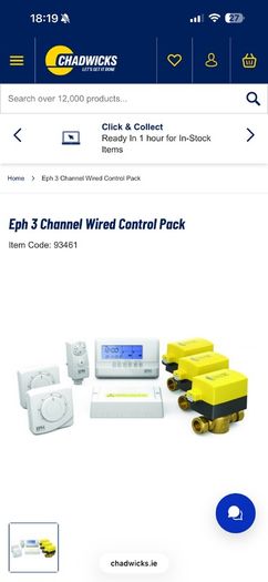 EPH heating controls