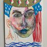 Original Art Figurative art Vive La France Paris Art French Themed Art Original Irish Art Image 3