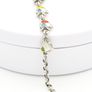 Vintage Enameled Fish Sterling Silver Bracelet Image 6