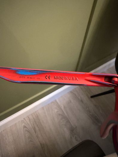 Oakley Skate Deck Frogskins - Matte Red