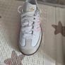 Girls Gazelle adidas trainers size 12 uk Image 3
