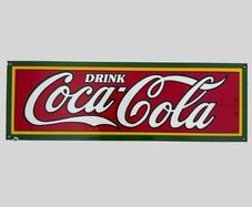 vintage Coca Cola Sign