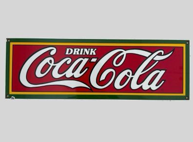 vintage Coca Cola Sign