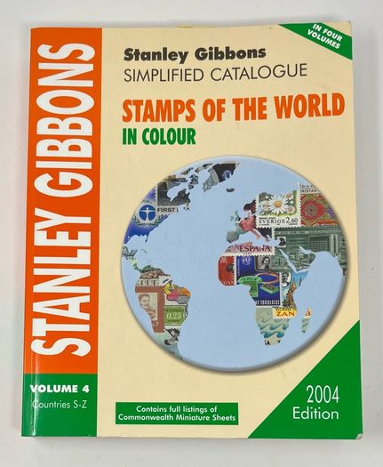 Stanley Gibbons Simplified Stamp Catalogue of the World in Colour 2004 Volume 4 Countries S-Z (SAAR to Zululand).