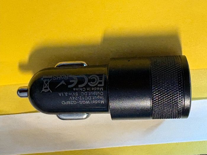 New fast car charger 30W USB C type and USB A type