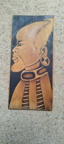 Picture burned wood art