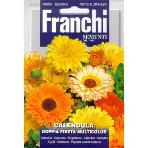 (C) Fr. Calendula seeds Doppia Fiesta Mixed Large 3g pack (807261)