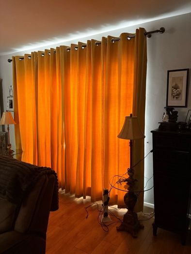 Curtains 90" x 90"