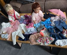 Our generation 2 dolls and clothes