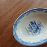 Vintage Powell Craft Cuddra Collection Blue Rose Soap Dish. Image 5
