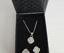 Earrings and Chain