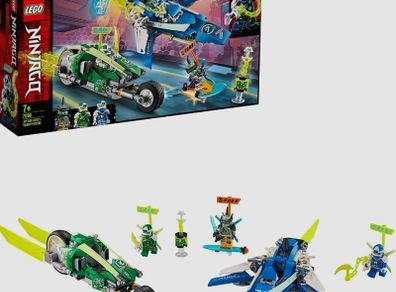 Lego Ninjago 71709 Jay And Lloyd's Velocity Racers