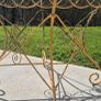 Vintage French Wrought Iron Garden Table Image 10