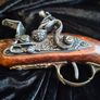vintage replica flintlock pistol Image 2
