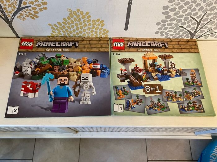Lego Minecraft Crafting Box Set 21116