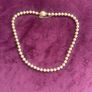 Lovely Quality Hand Strung Pearl Necklace Image 2