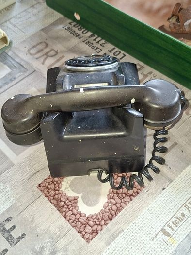 2 Antique Black Phones for Parts or Repair Price is for the 2 of them, Ideal for Home or Stage Movie Props Postage Available or Collection is Always Welcome in Rochfortbridge Westmeath
