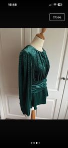 Gallery size 14 long sleeve dressy top