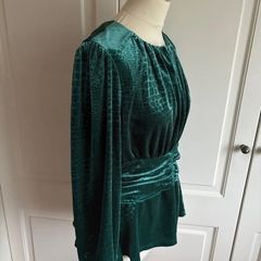Gallery size 14 long sleeve dressy top