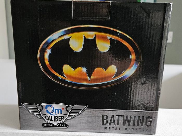 Batman 1989 Batwing Metal Desktop figure