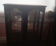 Free brown wooden unit