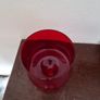 claret red glass Image 3
