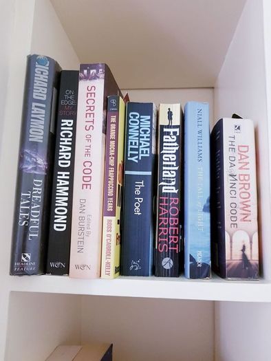 Books - Dan Brown, Ross O'Carroll-Kelly, Dan Burstein, Marian Keyes ......