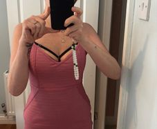 pink dress mini