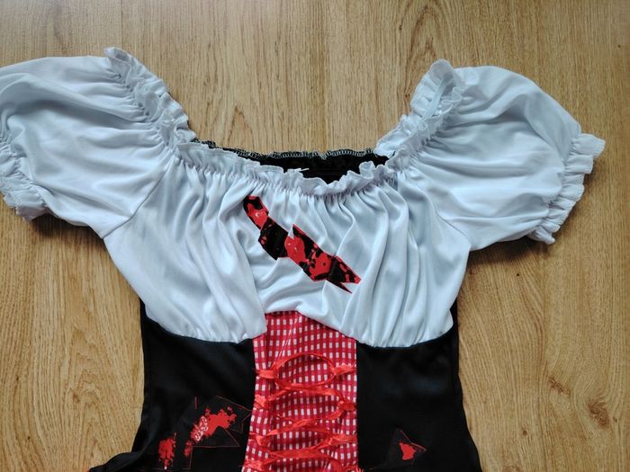 Red Riding Hood Dress + Cape Size 8-10