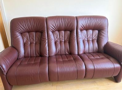 Himolla Genuine Leather Suite -Sofa & Armchair Set