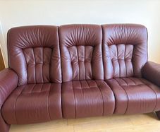 Himolla Genuine Leather Suite -Sofa & Armchair Set